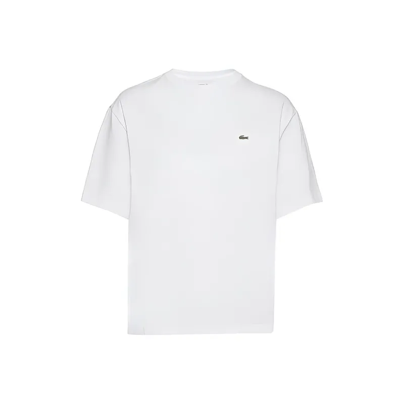 LACOSTE Regular T Shirt Women's White-0