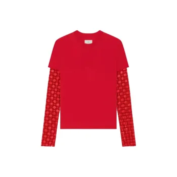 Givenchy Regular T Shirt Women's Red