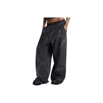 Jaded London Oil Spill Monster Joggers Casual Pants Men's Washed Black