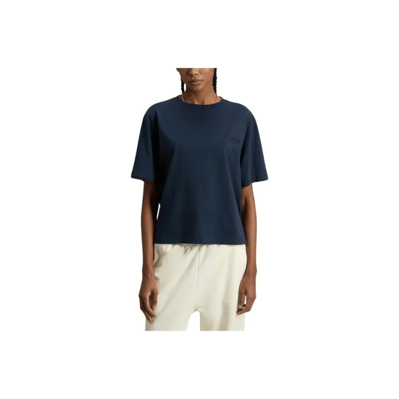 WOOLRICH Logo embroidered T shirt-0