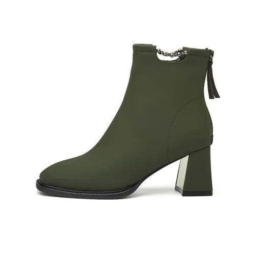 DAPHNE Ankle Boots Women's Black, Green