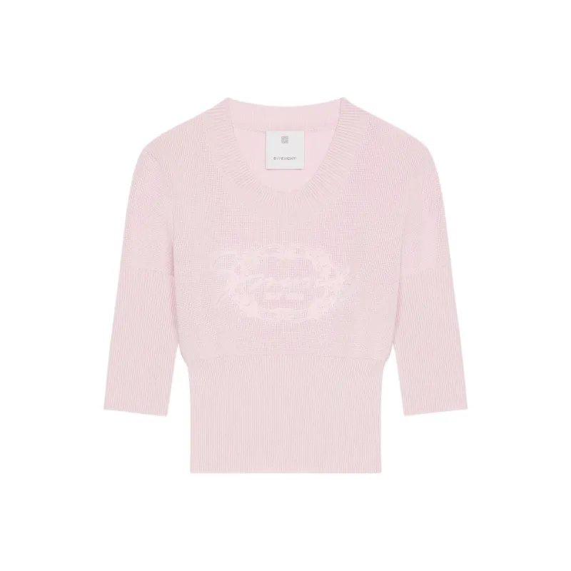 Givenchy Medallion Jacquard Knit Top-0