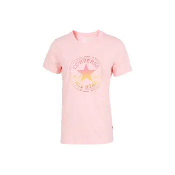 Converse Set in Sleeve T Shirt Women's Pink