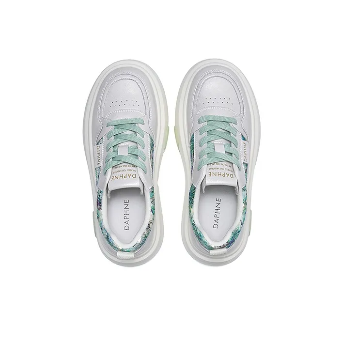 DAPHNE Anti Slip Wear Resistant Low Top Skateboard Shoes Women's-8