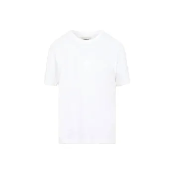 KHAITE The Mae Logo Patch T Shirt