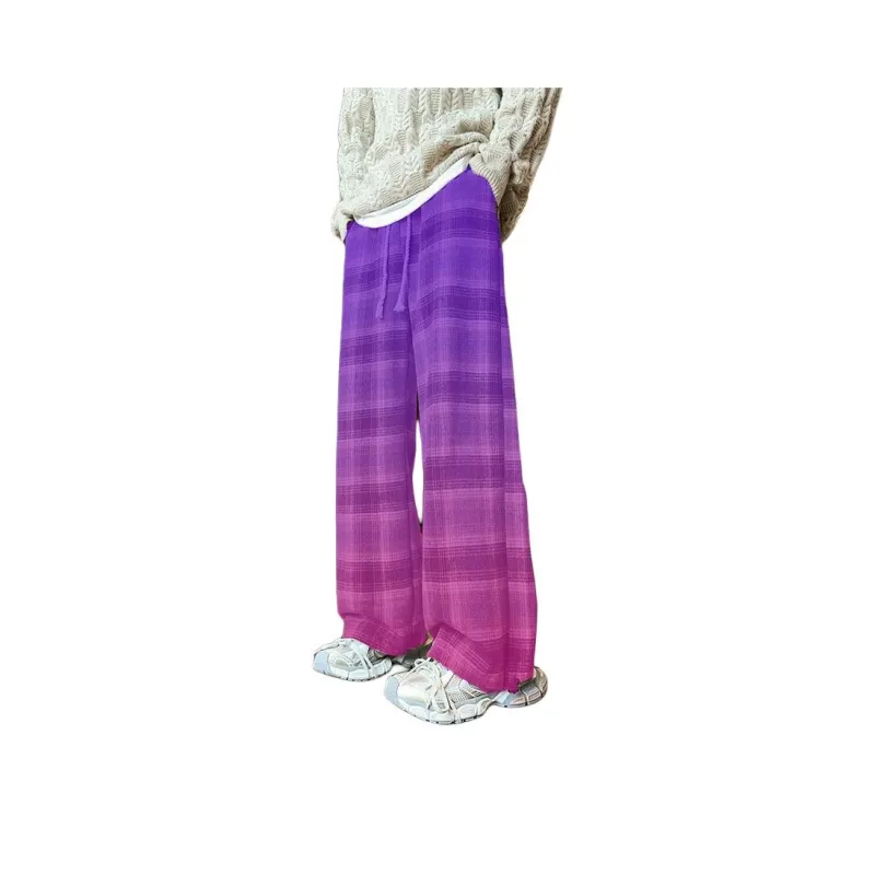 Topland Casual Pants Unisex Blue Purple-0