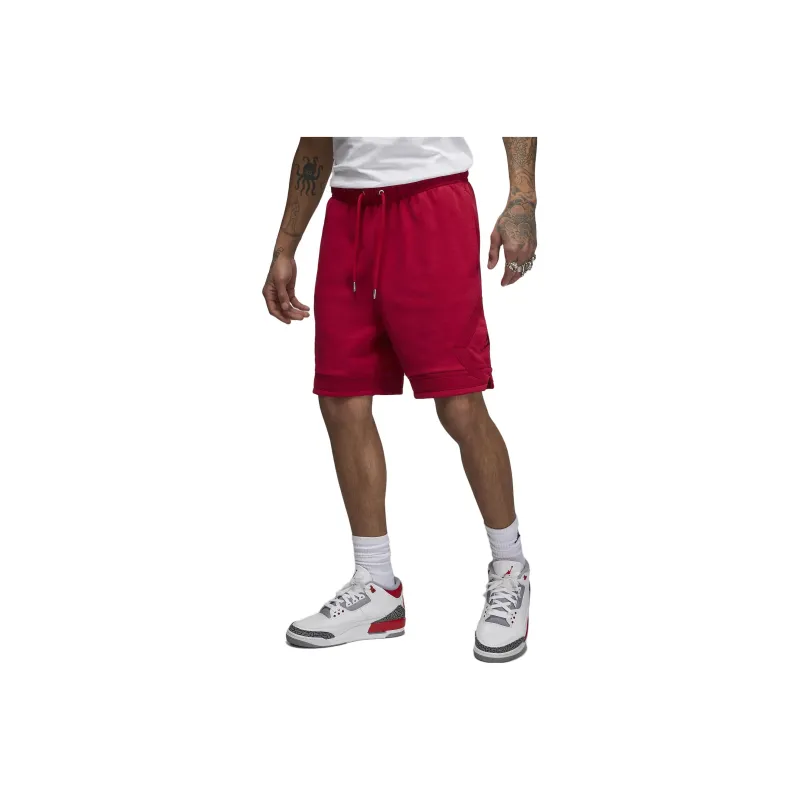 Jordan Flight Fleece Sports Shorts Men's Red-0