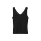 V+U Neck Black