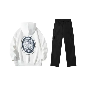 Hepburn Cat Sweatshirt Sets Unisex