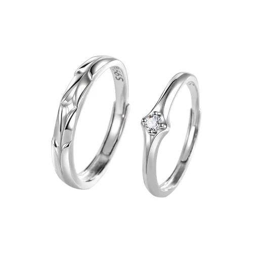 DAWO S999 Fine Silver Rings Unisex