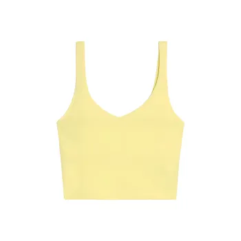 Hollister Tank Tops Women's Yellow