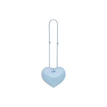 Alaia Calfskin Heart Shaped Bag, Crossbody Bag, Shoulder Bag Women's Blue