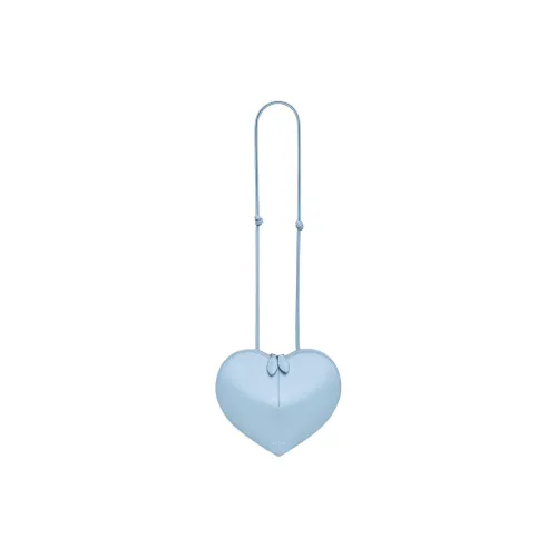Alaia Calfskin Heart Shaped Bag, Crossbody Bag, Shoulder Bag Women's Blue