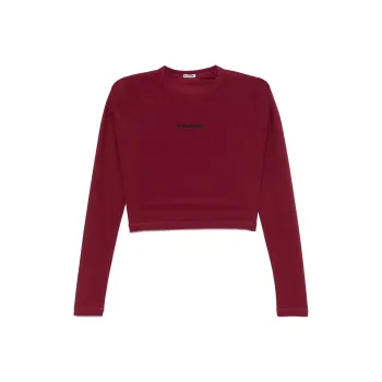 JIL SANDER Cropped Swim Top