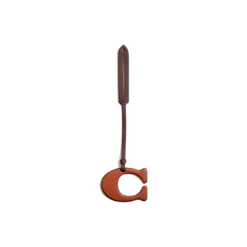 COACH Recycled Material Bag Charm Bag Accessory Women's Brown & Coffee