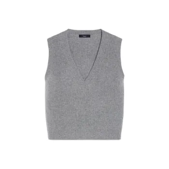 WEEKEND MaxMara Dolce Collection Tank Tops Women's Medium Gray