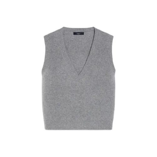WEEKEND MaxMara Dolce Collection Tank Tops Women's Medium Gray