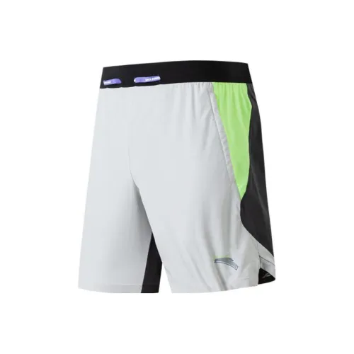 Anta SS22 Loose Fit Shorts Men's White Green Gray