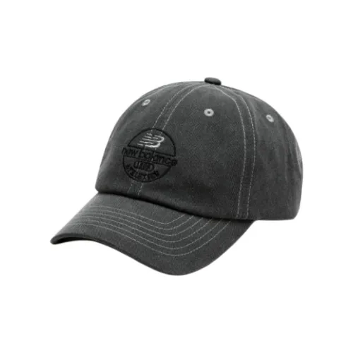 New Balance Cotton Baseball Caps Unisex Black