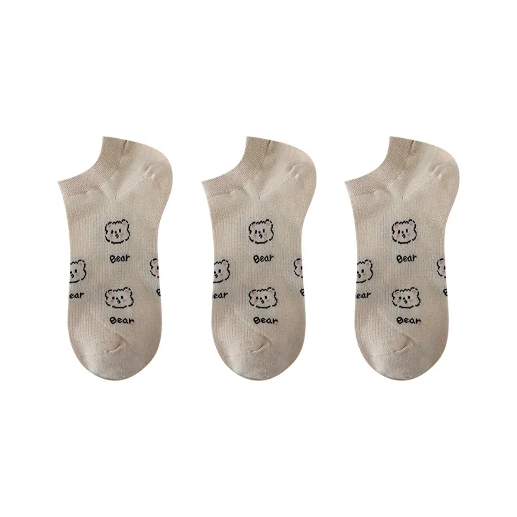 Moremoli Ankle Socks Women's 3 Pack-4