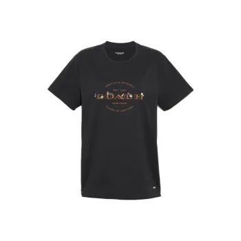COACH T Shirts Women's Black