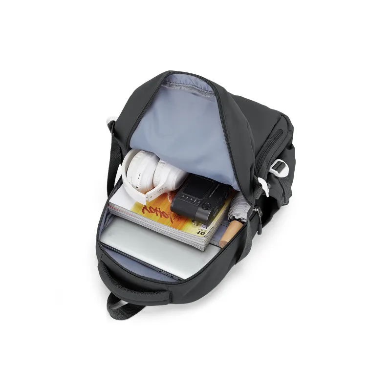 JEANSWEST Fabric Backpack Travel Bag Unisex Multicolor-24