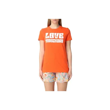 LOVE MOSCHINO T Shirts Women's Orange