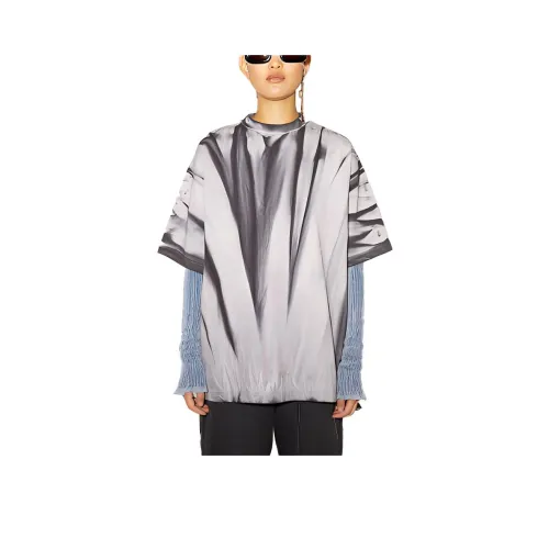 Acne Studios T Shirts Women's Silver