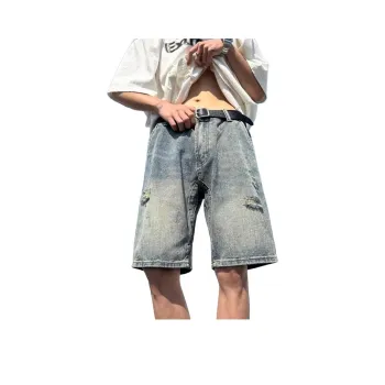 CORNILOT Denim Shorts Unisex Premium Blue