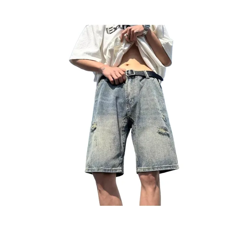 CORNILOT Denim Shorts Unisex Premium Blue-0