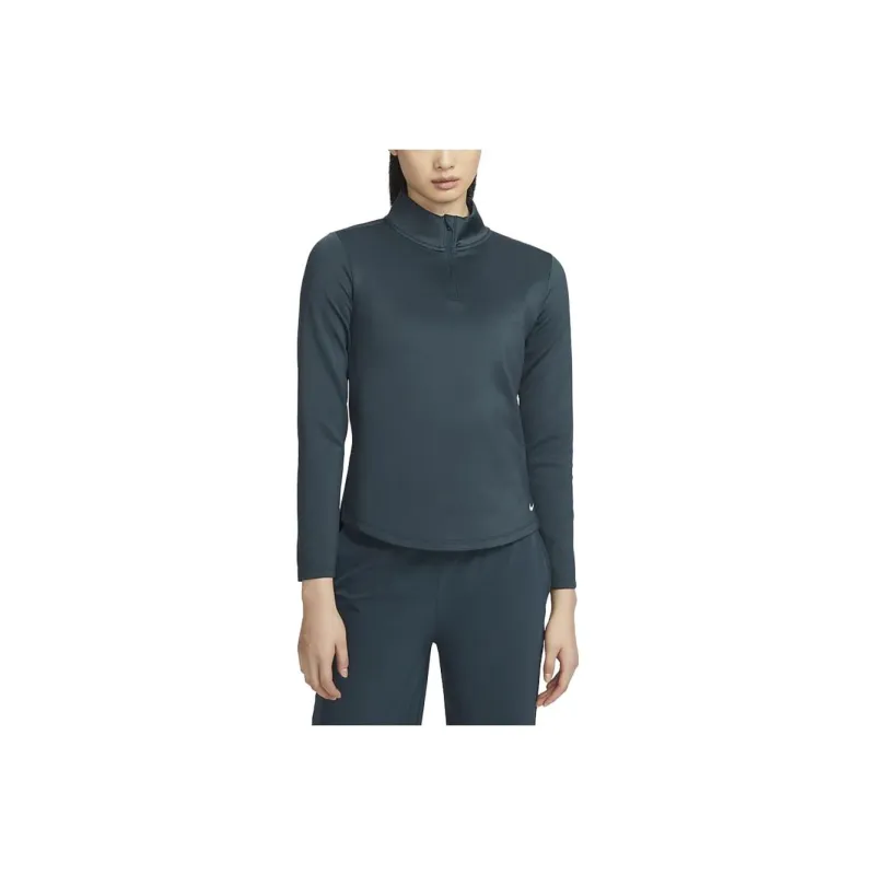 Nike Therma FIT One T Shirt Women's Dark Forest Green-0