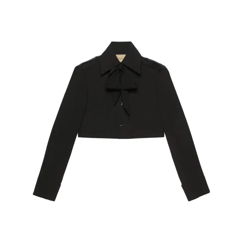 GUCCI Cotton Poplin Shirt-0