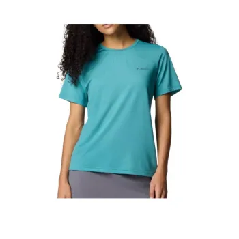 Columbia Wild Regular T Shirt Women's Blue