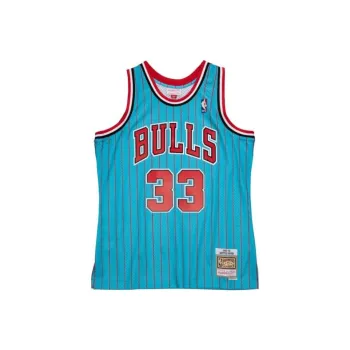 Mitchell Ness Basketball Jerseys Men Blue