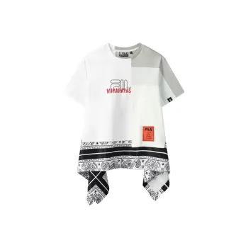 FILA Set in Sleeve T Shirt Women's Gray