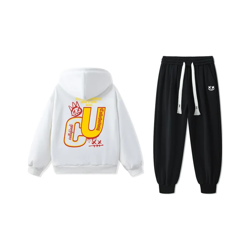 CULT OF INDIVIDUALITY Sweatshirt Sets Unisex-4