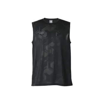 New Balance Black Out Series Knit Sleeveless T Shirt Men's Black