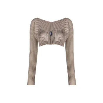 Jacquemus La Maille Pralu Cropped Cardigan