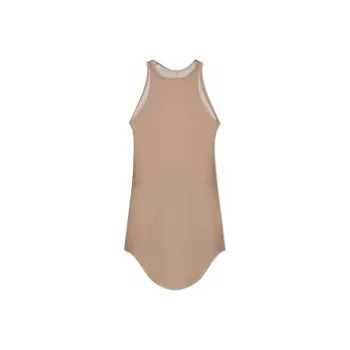 RICK OWENS Sleevelss Ribbed Tank Top