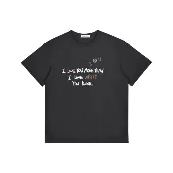 ZUOBEIKA T Shirt Unisex Dark Gray