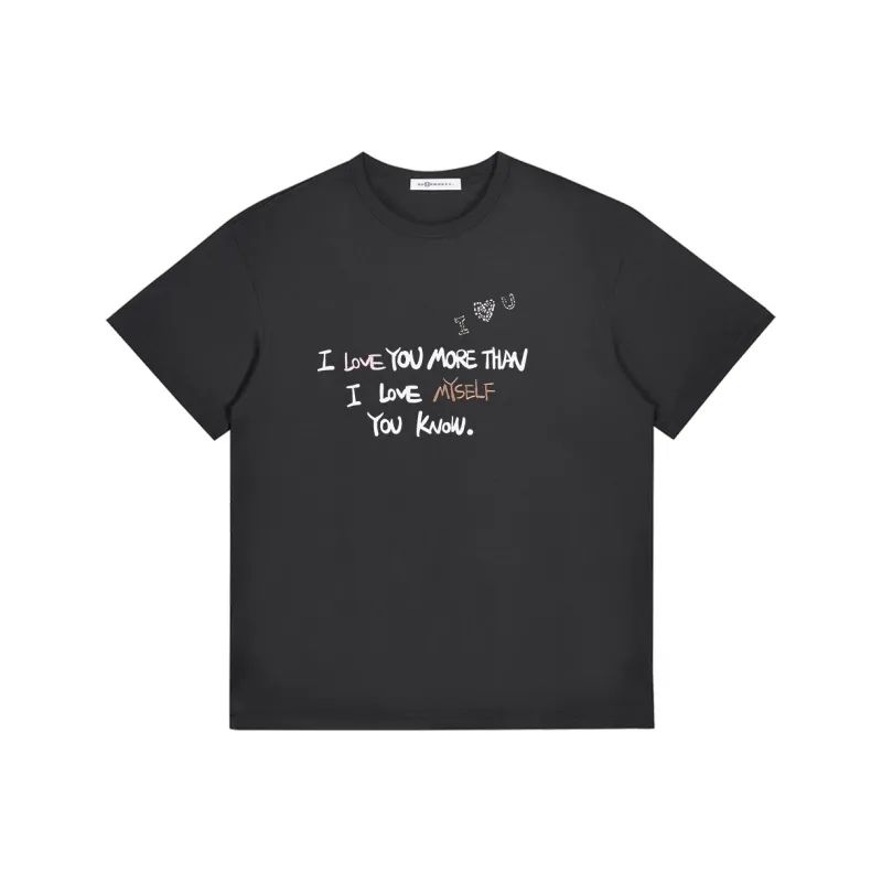 ZUOBEIKA T Shirt Unisex Dark Gray-0