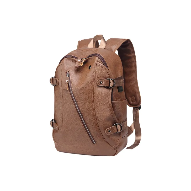 G FAVOR PU Backpack Unisex Multicolor-2