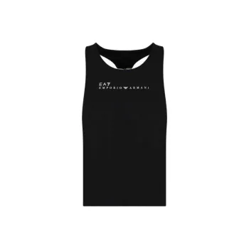 EMPORIO ARMANI EA7 SS25 Tank Top Women's Black