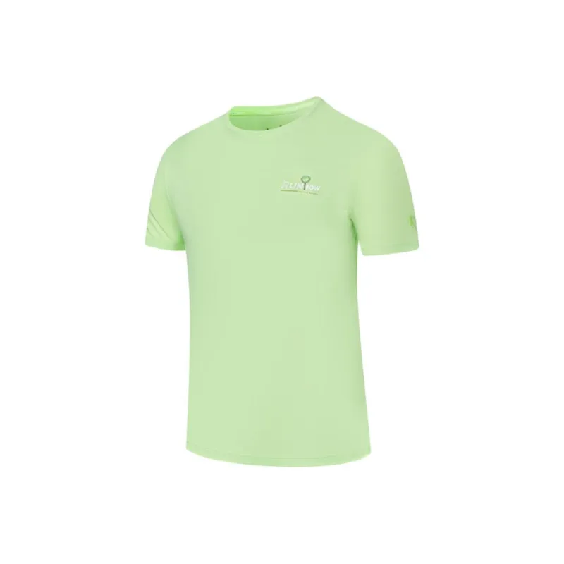 QIAODAN Sports Life Collection T Shirt Men's Iridescent Green-0