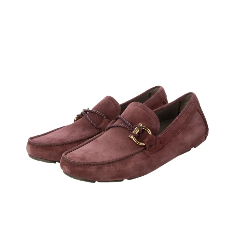 FERRAGAMO Casual Shoes Men's Burgundy-1