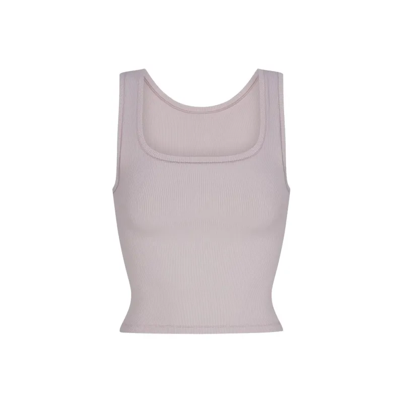 SKIMS SS24 Tank Top Women's Oyster Color-0