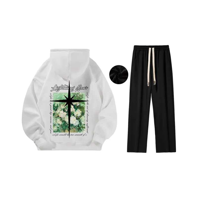 LIGHTNING BEAR Sweatshirt Sets Unisex-2