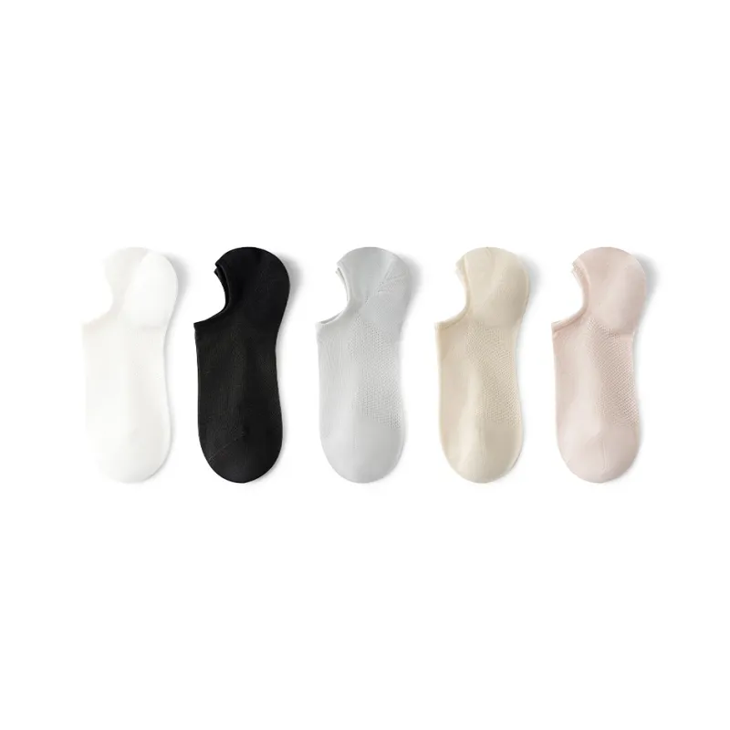 Primeet No Show Socks Women's 5 Pack-7