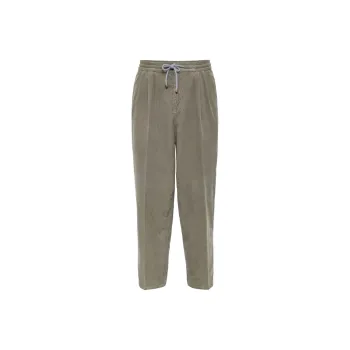 Brunello Cucinelli Drawstring waistband Corduroy Trousers