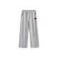 Heather Gray (Tf Black Red Warriors Pants Logo)